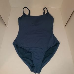 Anne Cole One Piece Blue Bathing Suit Size 6